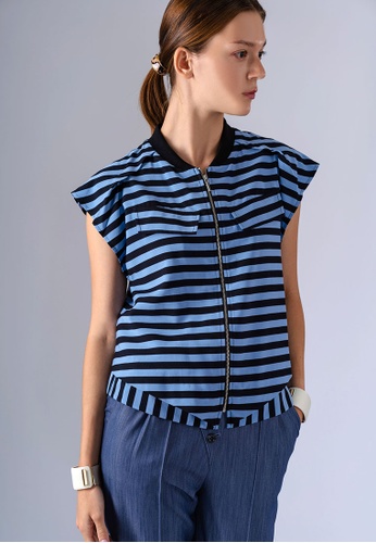 Flavor Viola Striped Layered Waistcoat 2021 Buy Flavor Viola Online Zalora Hong Kong