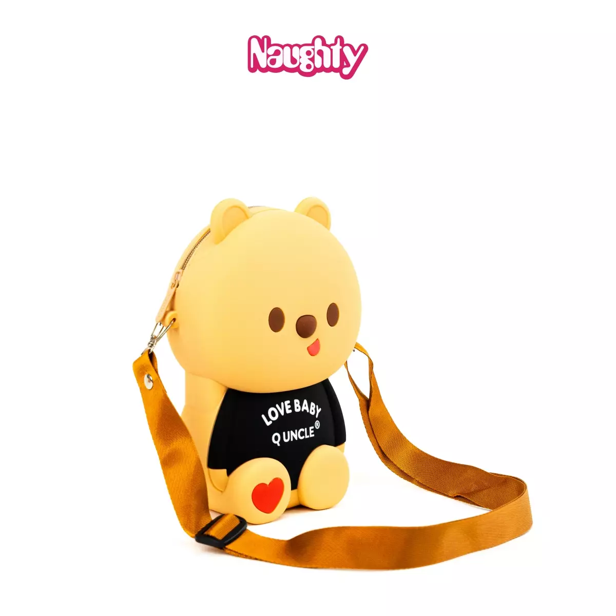 Tas Selempang Anak Jelly Sling Bag Bear PHP231100180 Naughty Accessories