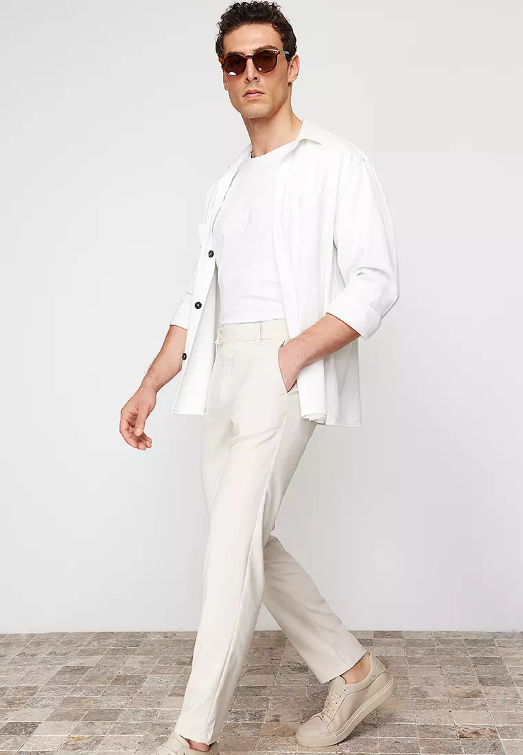 Slim Fit Chino Trousers