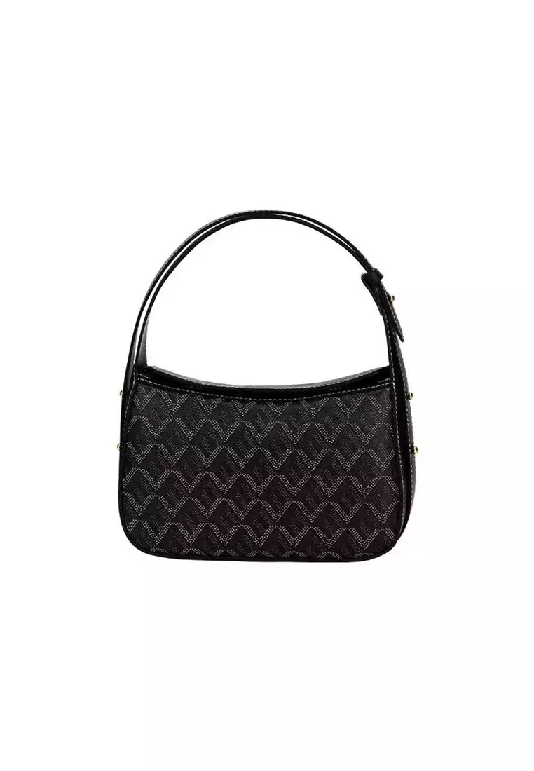 EMO - Dog Tooth side trunk Bag- Black