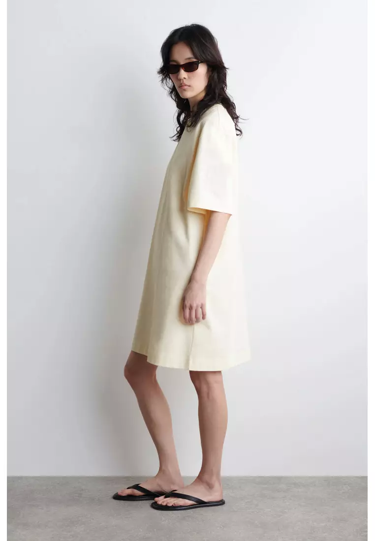 COTTON MINI T-SHIRT DRESS