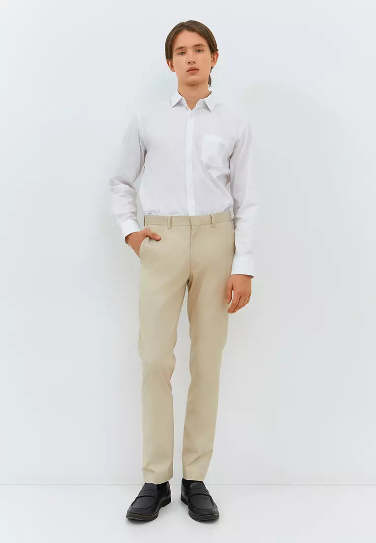 Jobb Torrance-B Celana Panjang Modern Slim Fit Light Khaki