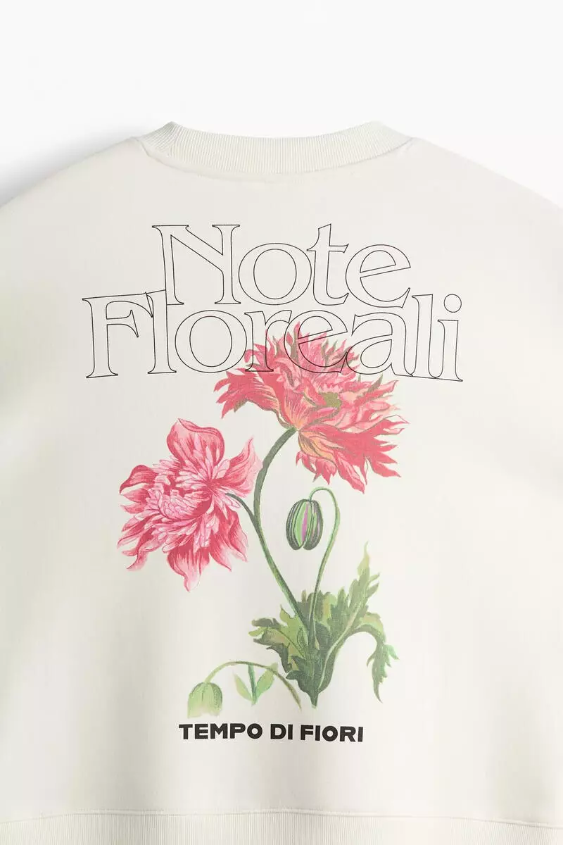 Printed sweatshirt