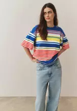 Blue/Pink/Yellow Stripe