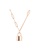 Air Jewellery gold Luxurious Georgia Lock Necklace In Rose Gold 1D1A0AC97F65D8GS_1