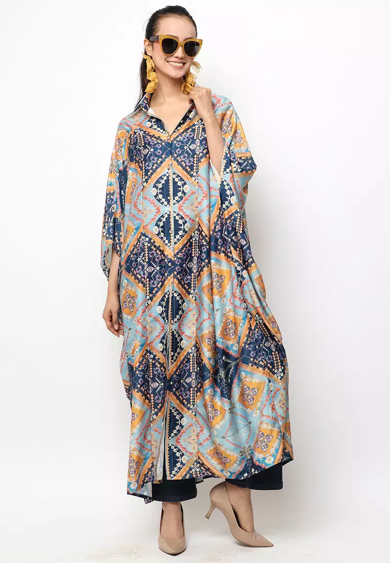Kanzi Collared Kaftan