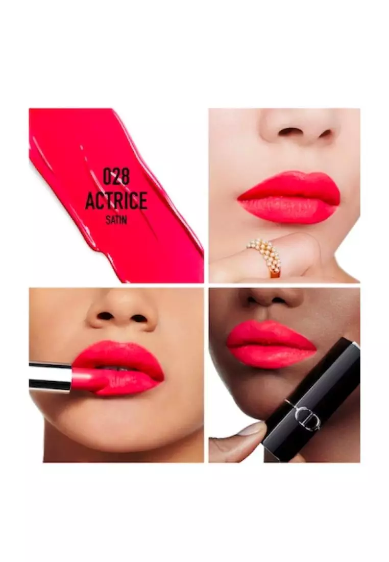 Dior Rogue Satin 028 Actrice Satin Finish