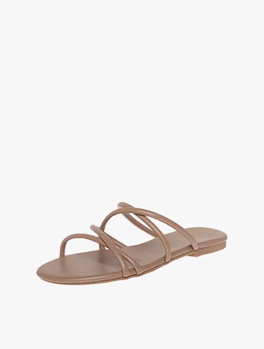Payless Montego Bay Club Womens Chima Strappy Sandals - Dark Nude_05