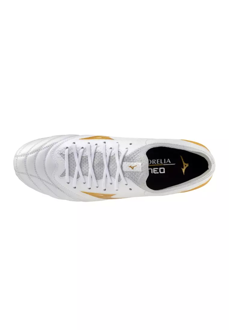 Morelia Neo 1V Elite AG Unisex White/MP Gold/ Cool Gray