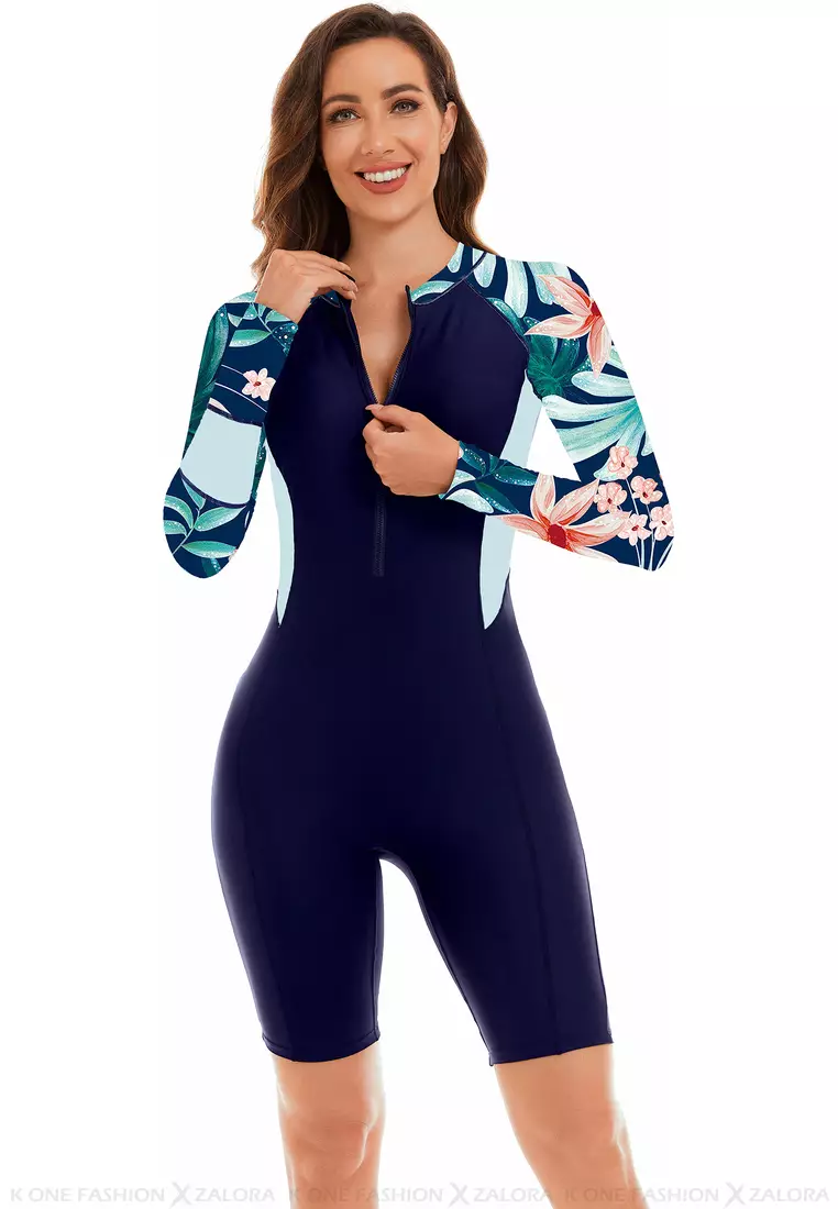 Surf And Scuba Printed One-Piece Swimsuit