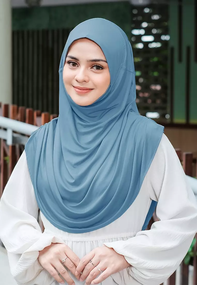 HIJAB INSTAN FATHIA - DENIM