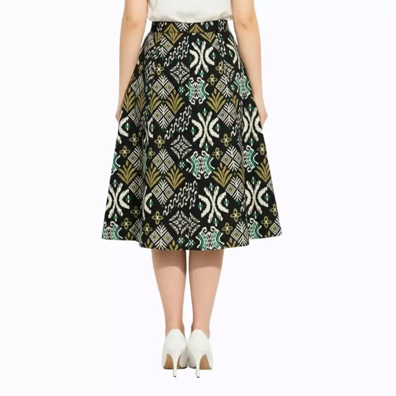 Rok Batik Wanita - Bawahan Batik - Bhatara Batik Andreana Skirt - Rok Batik Etnik Modern