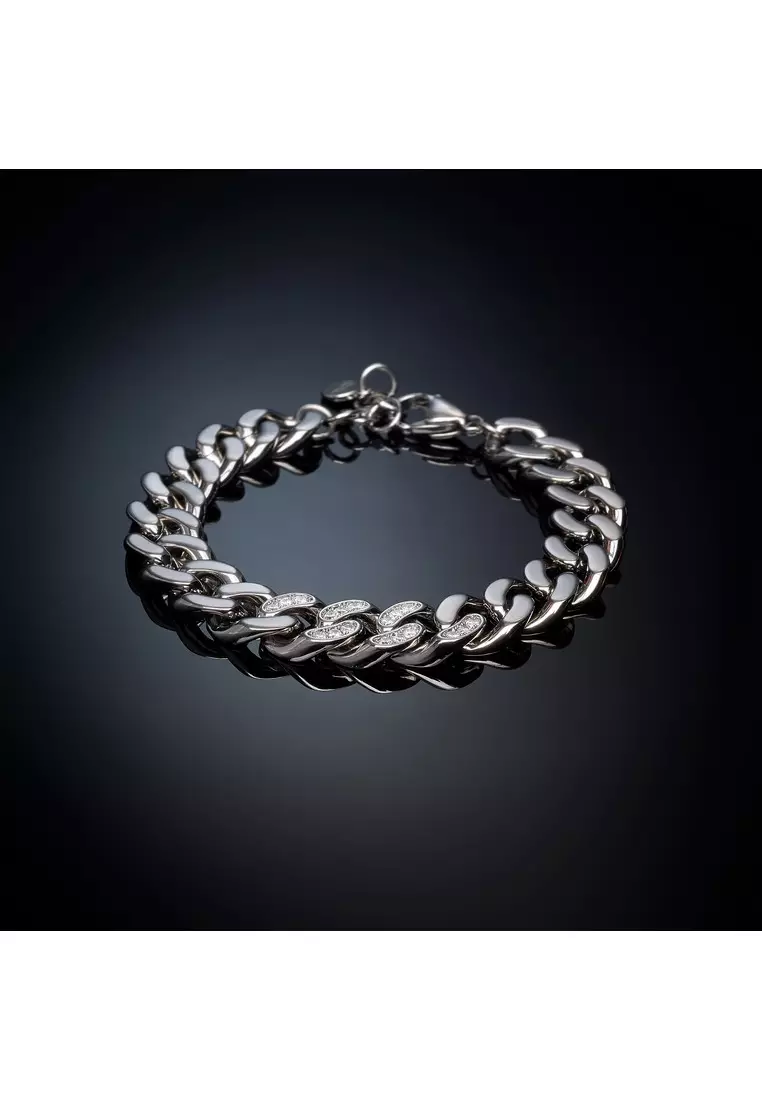 Chiara Ferragni Chain 170+25mm Silver Women's Bracelets J19AUW18