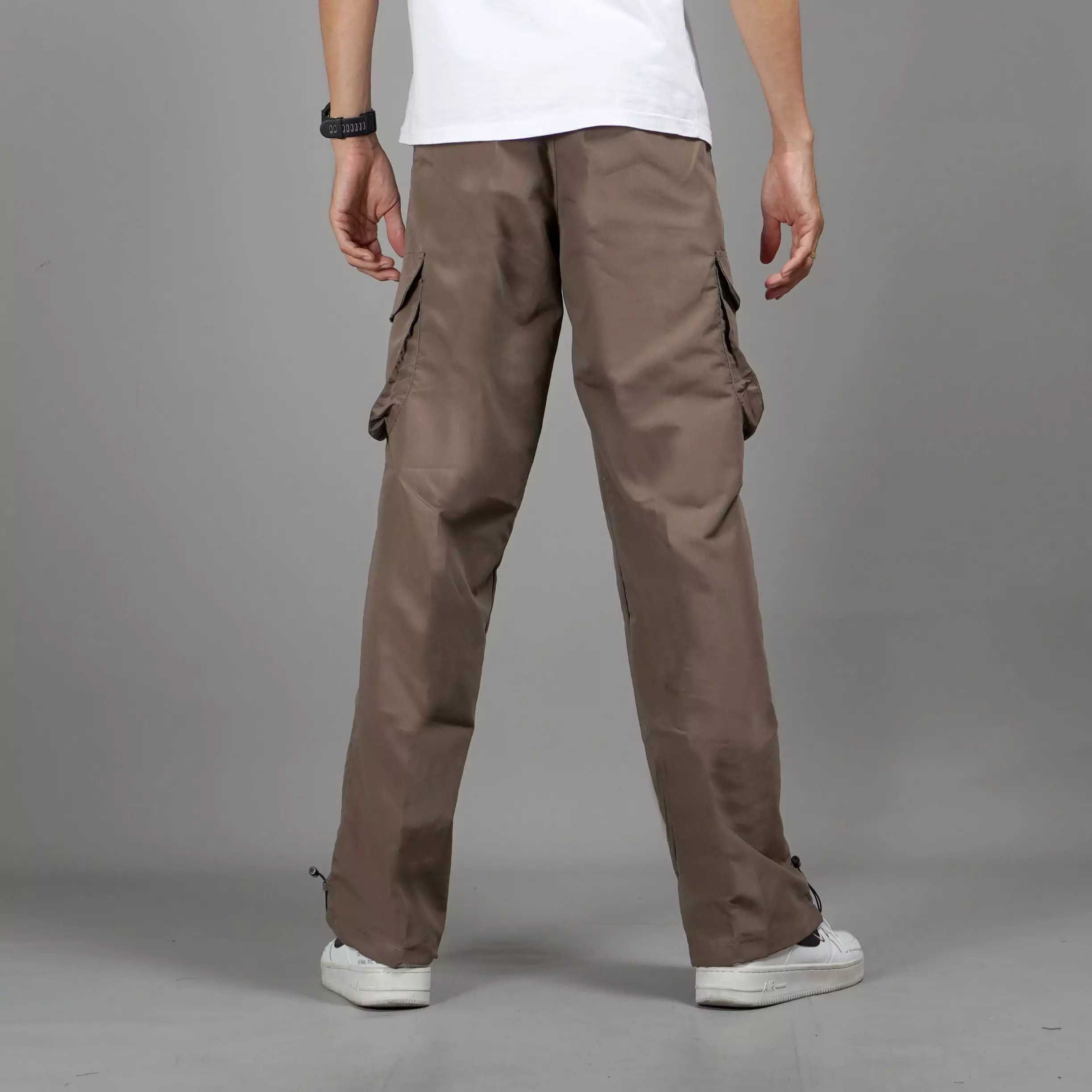 REAGAN Celana Panjang Cargo Pria Celana Panjang Pria Cargo Pants - BROWN