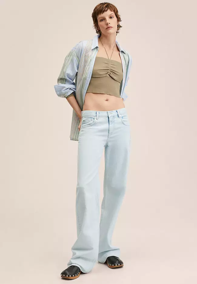 Low Waist Wide Leg Jeans