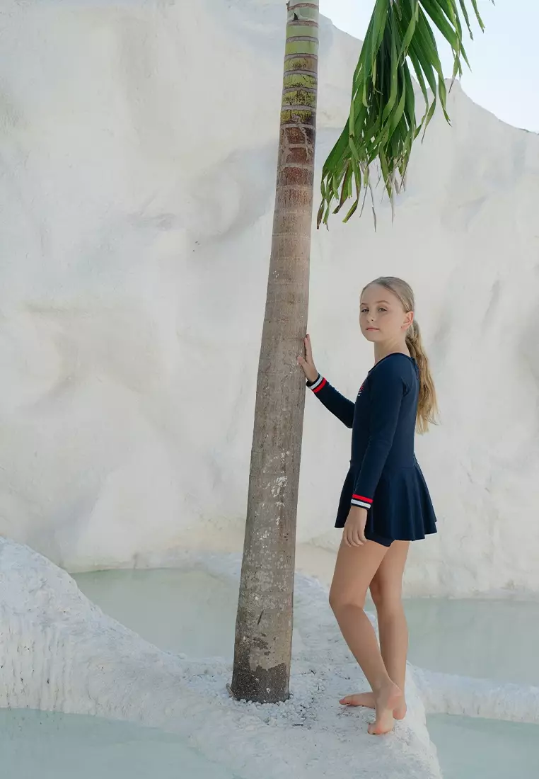 Bleu Marine Skirt Diving - Dark Saphire