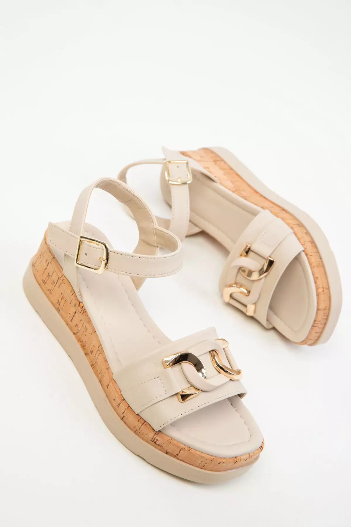 Beige Women's Sandals 20326