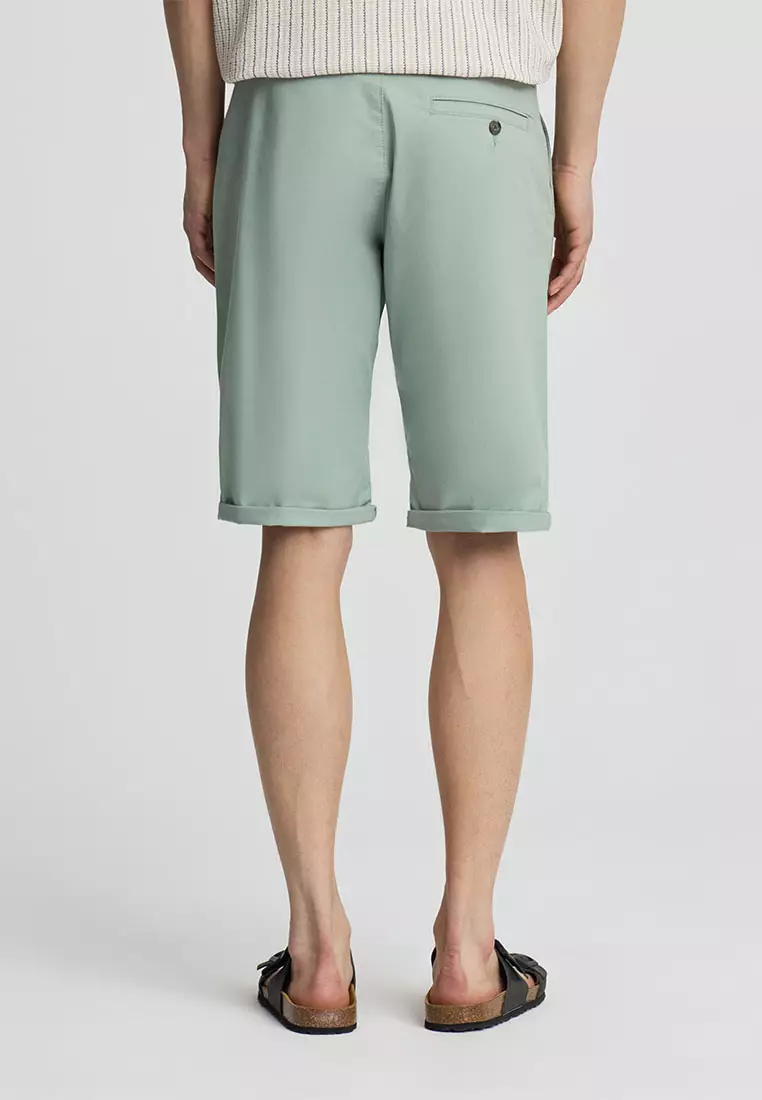 Men's Chino Shorts With Cuffs