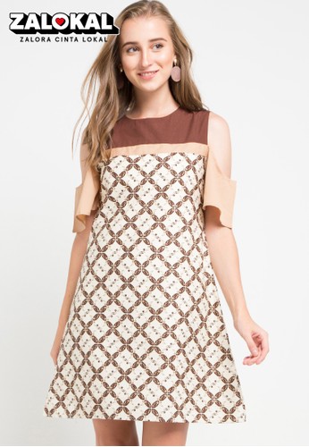 Jual Rianty Batik  Dress  Anggie Original ZALORA  Indonesia