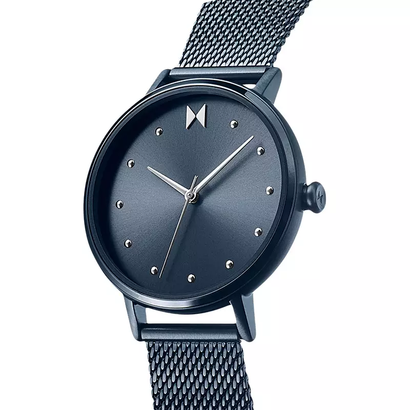 Jam Tangan Wanita MVMT Dot 28000216-D Beam Blue Dial Blue Mesh Strap