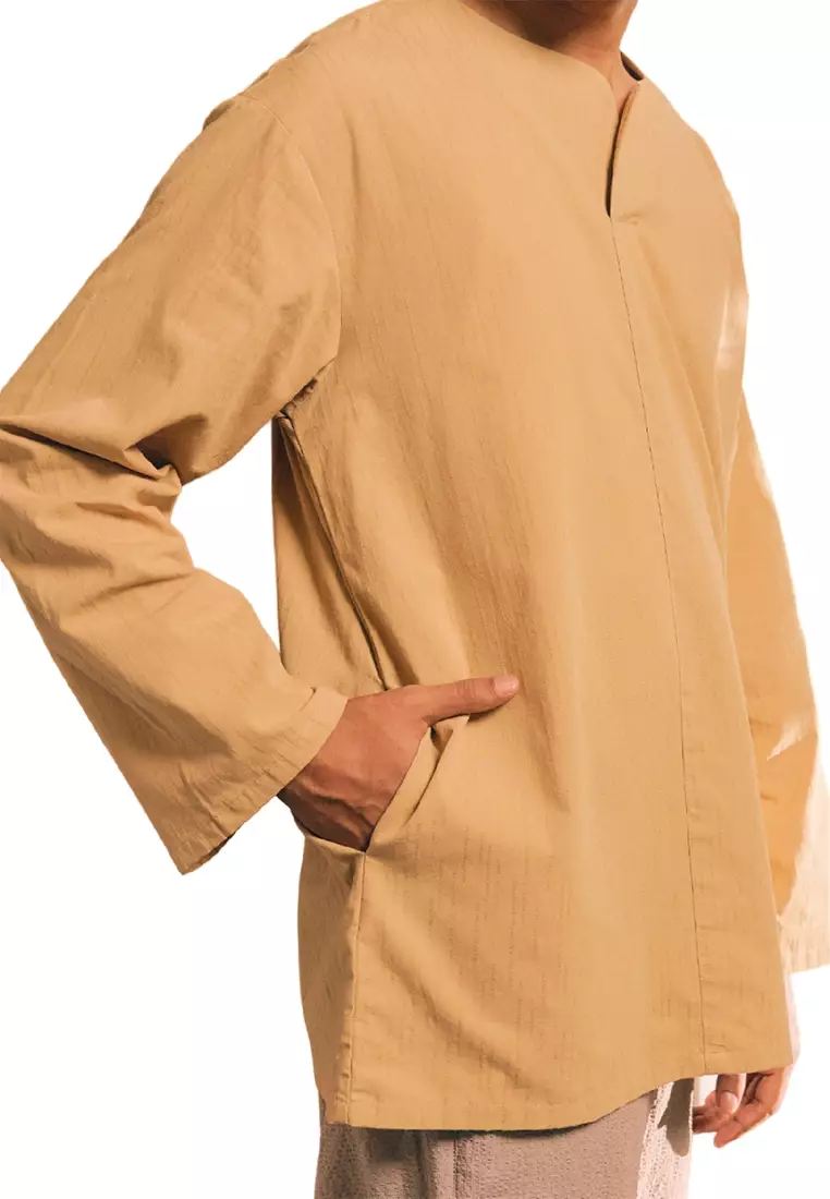 UMMA Purnama Kurta Bakawali Raya 2024 in Brown