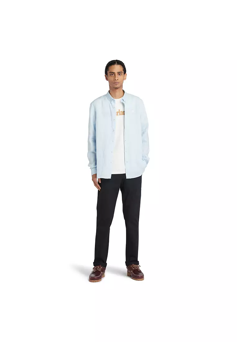 TB0A2BYY0011 S-L Strtch Twill Chino BLAC