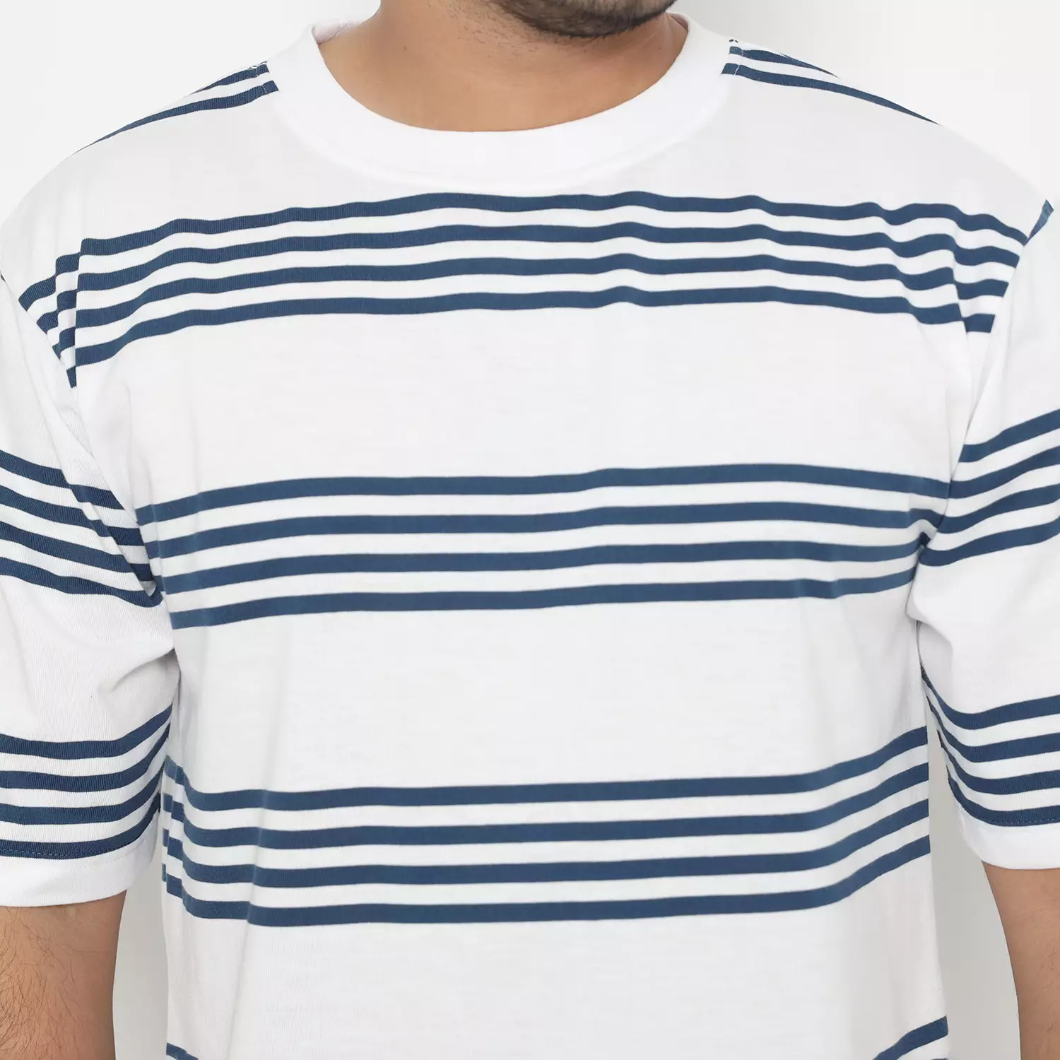 MATSUDA Kaos Oversize 20s Stripe Heavyweight T shirt Nankoku