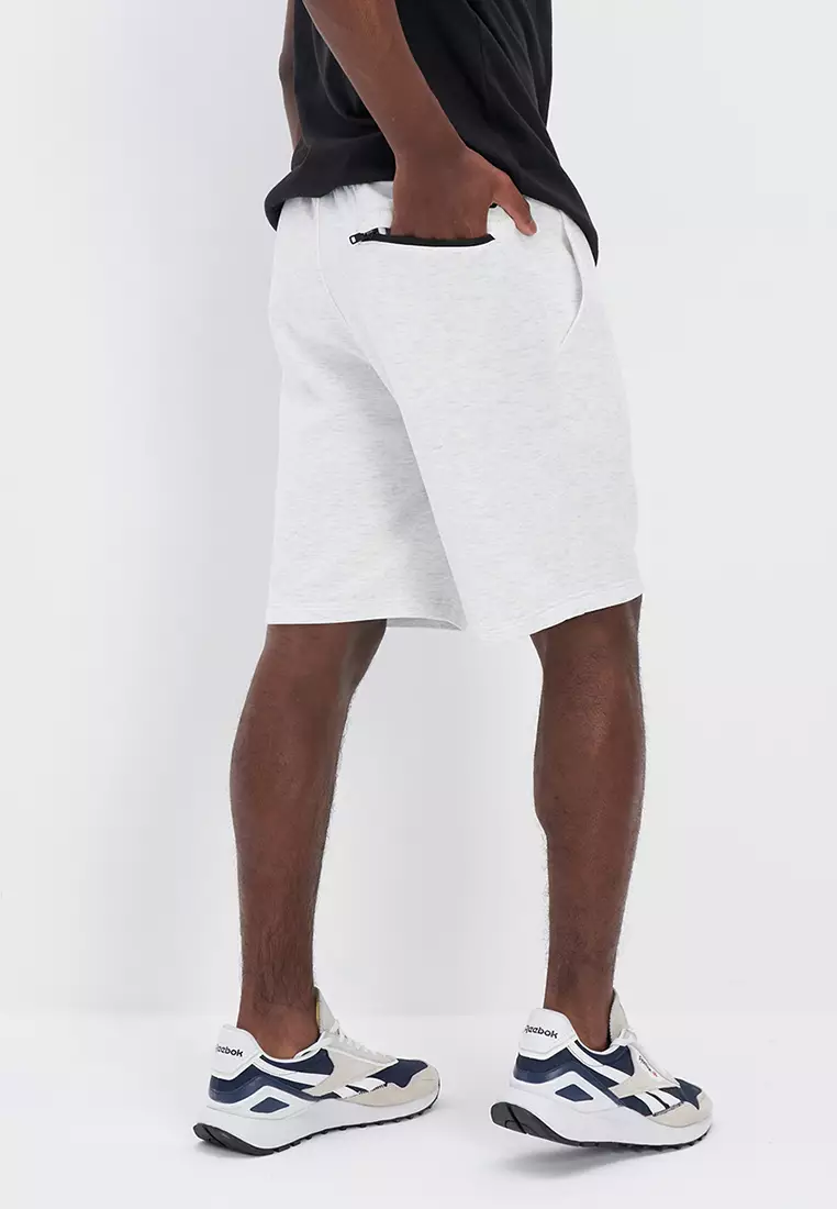 Men's fleece jogger shorts online