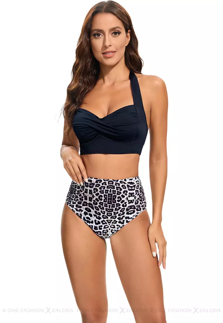 (2pcs) Sexy Suspender Bikini Swimsuit