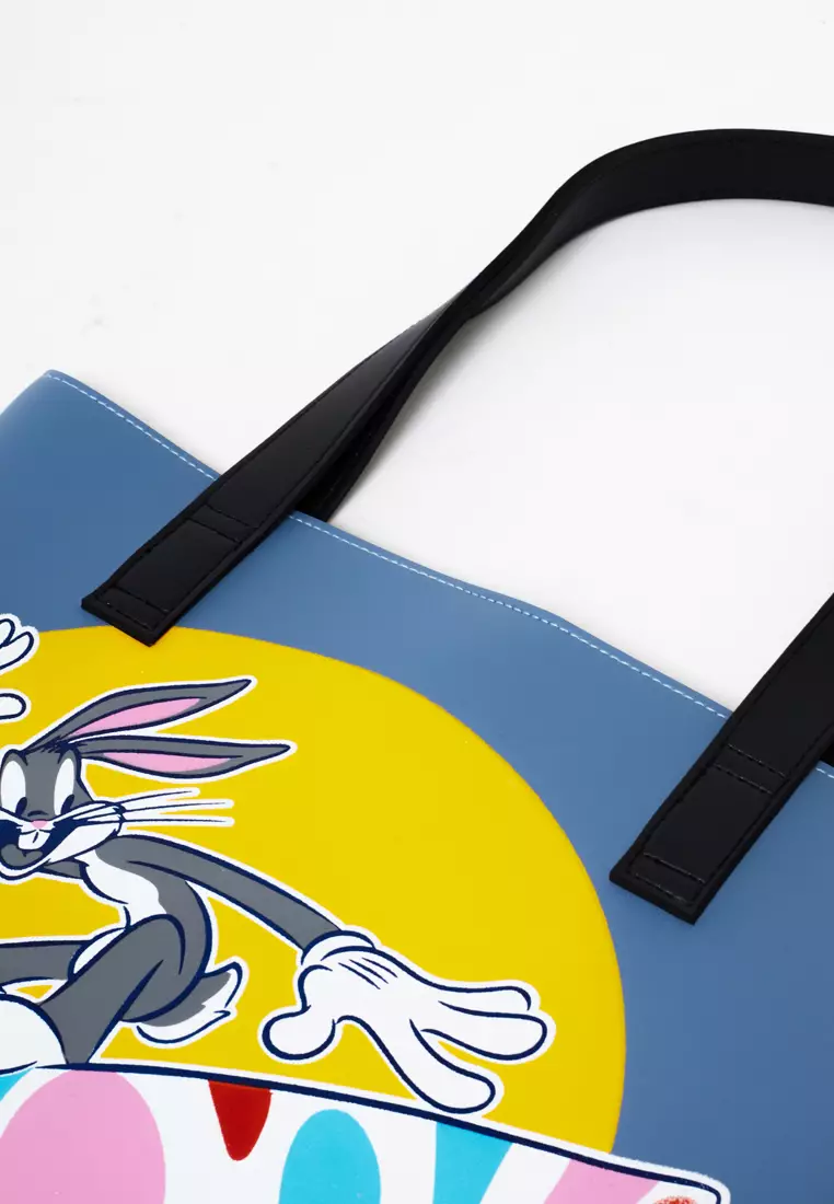 Looney Tunes Collection Vegan Leather Tote Bag Sylva Bugs Bunny
