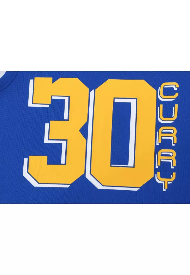 Player Number Golden State Warriors Stephen Curry Regular Fit Mesh Mens Tank Top