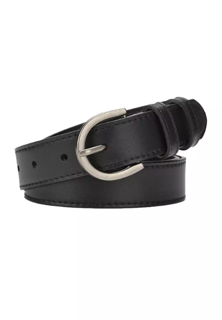 One Grocery Style Black Women Genuine Leather Belt OGKCBELT1079 2024, Buy  One Grocery Style Online