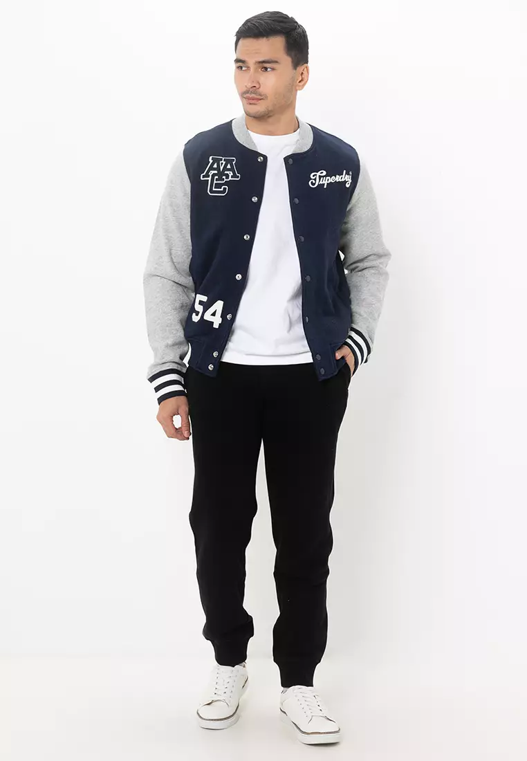 Vintage Collegiate Bomber Jacket