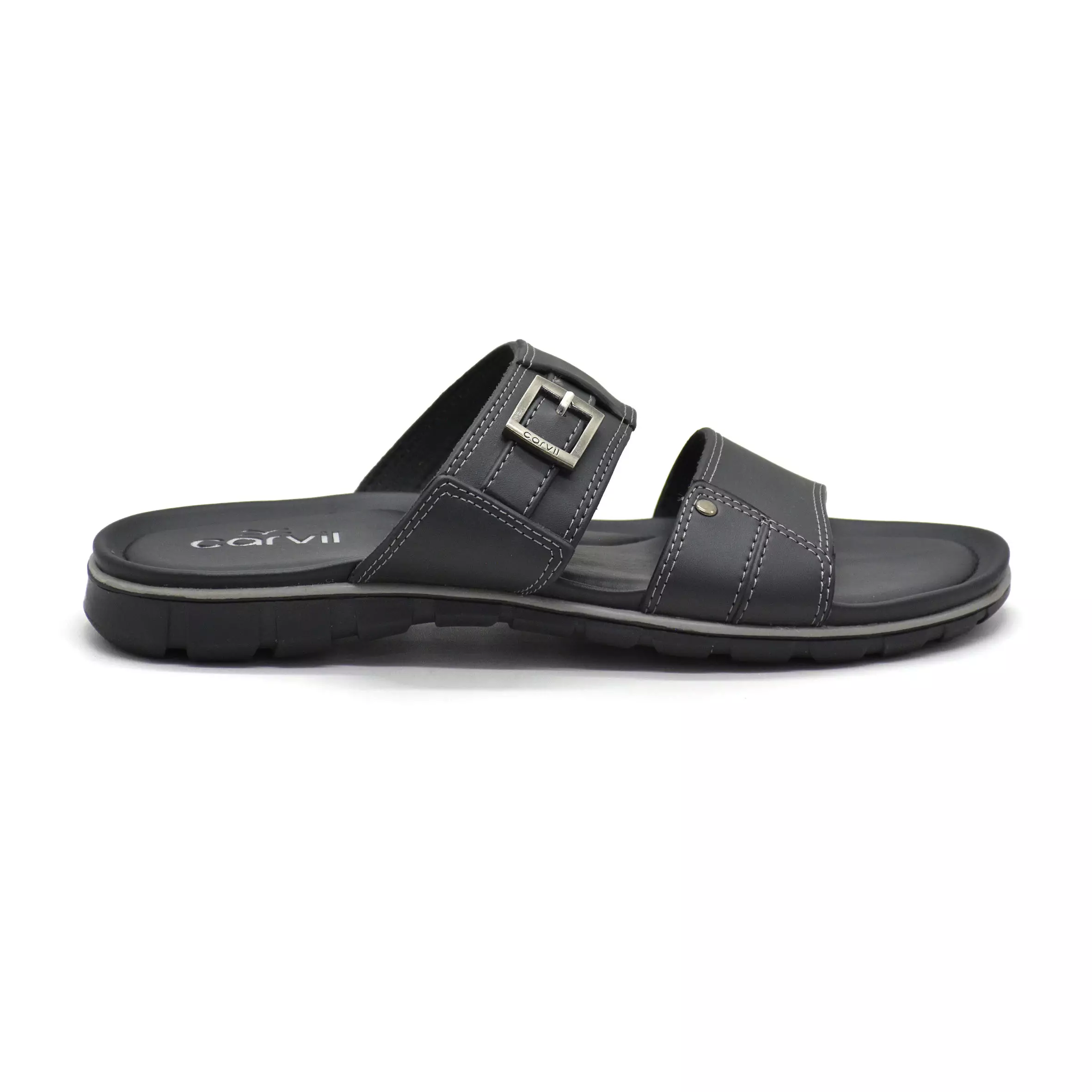 Carvil Sandal Pria Roma-02 M Black