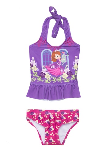 Details about   Disney Store Princess Sofia The First 2 Piece Swimsuit Girl Size 5/6 