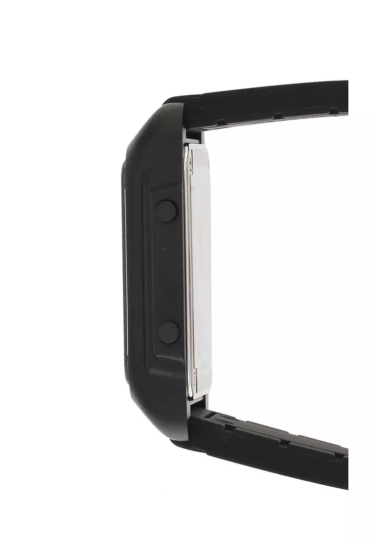 Alexandre Christie Jam Tangan Wanita - Black - Rubber - 9349 LHRIPBA