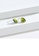 Glamorousky silver 925 Sterling Silver Simple and Sweet Avocado Stud Earrings with Cubic Zirconia F05EFAC7E4CFE0GS_4