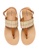 NOVENI beige Strappy Sandals 29D9FSH1D7ED23GS_4
