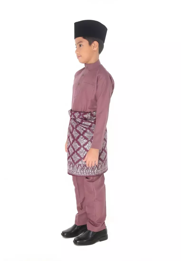 Baju Melayu Moden Cekak Musang for Kids