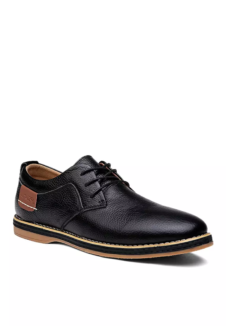 Grain Leather Derby Shoes YY6111