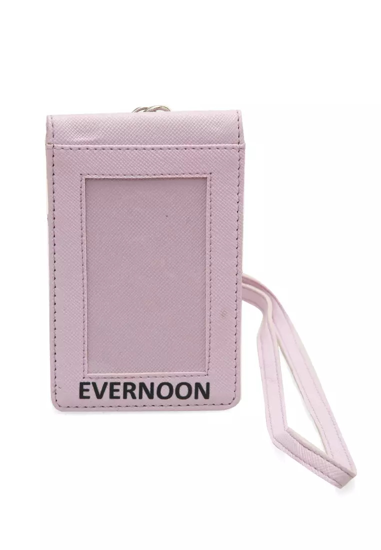 Azka Card Holder Two Side Bentuk Simple dan Minimalis - Ungu Lilac