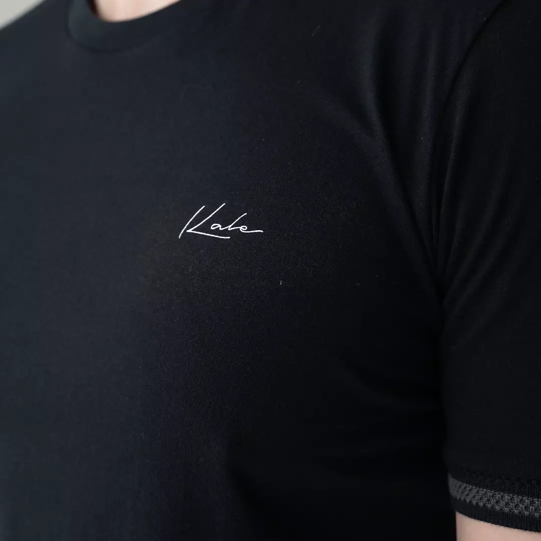 Kale DESMON BLACK / Atasan Kaos Pria / Baju Kaos Polos Pria / Cotton Combed 24S / Kaos Basic