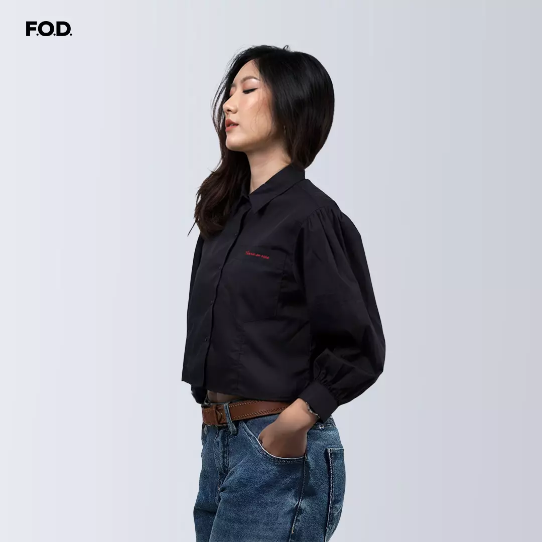 Kemeja Wanita Anara Black