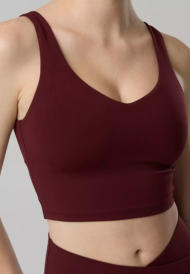 Real Me Low Key Longline Sports Bra