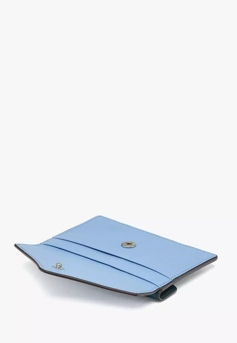 Buy MCM Diamond Envelope Card Pouch in Spanish Calf Leather