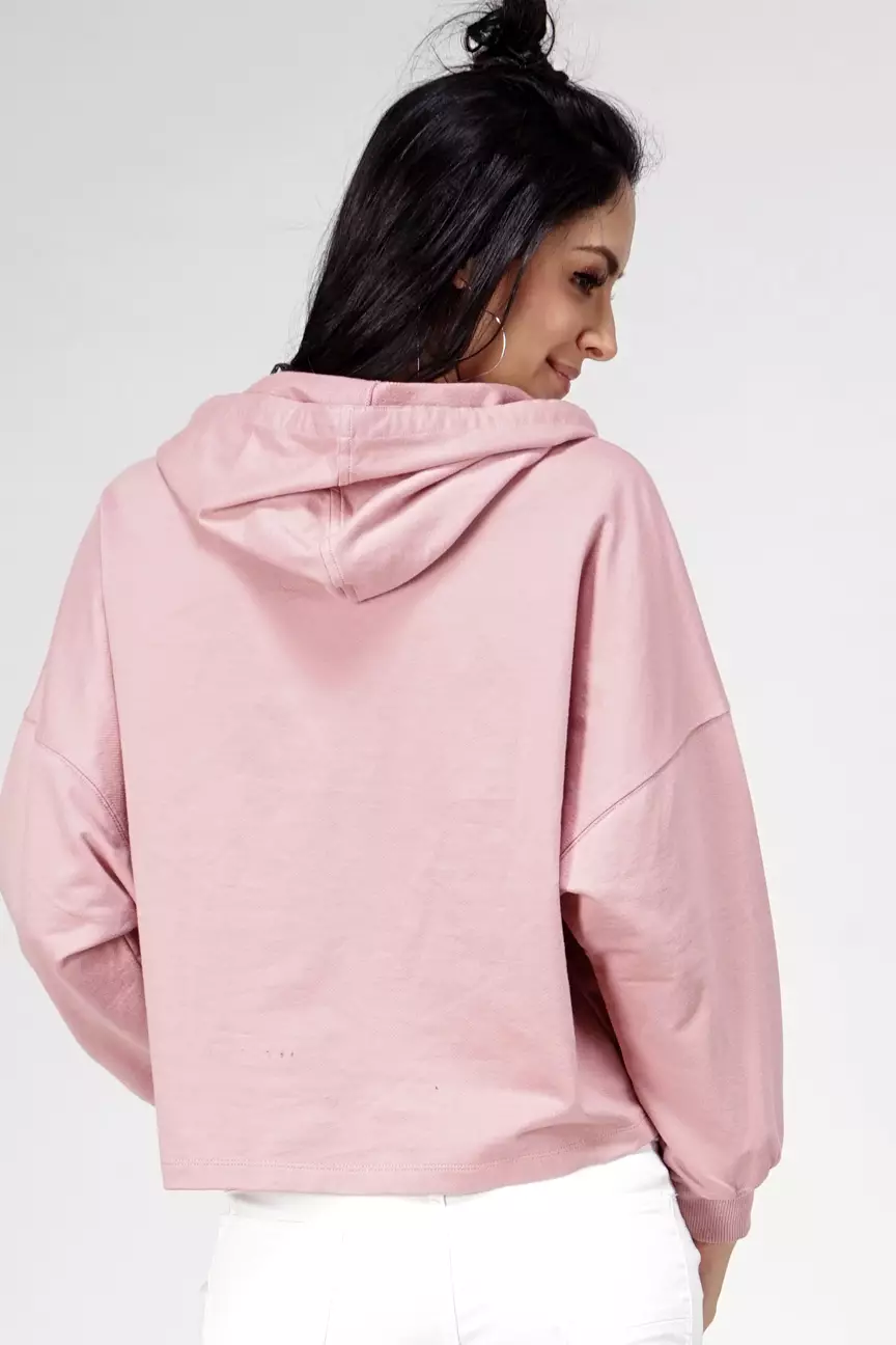 Sweater Wanita Ivory Pink