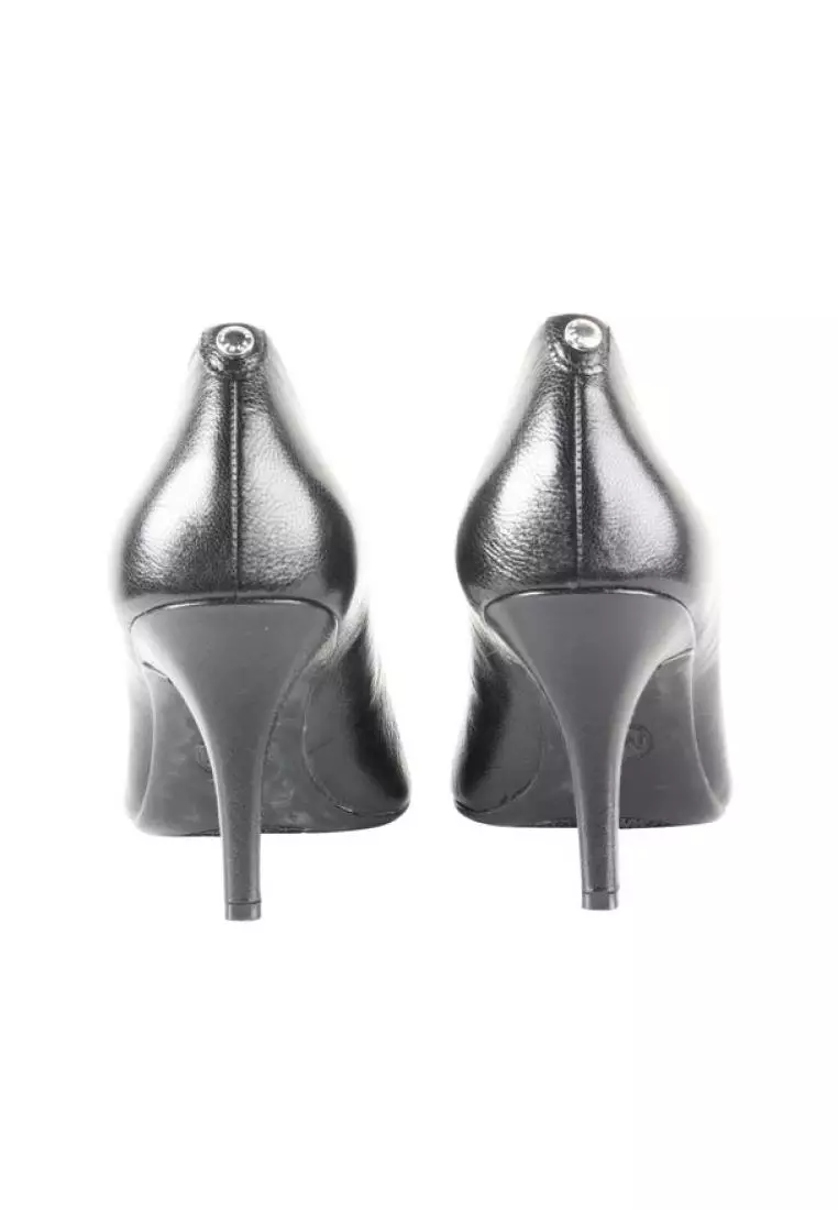 Michael kors black pointed heels outlet