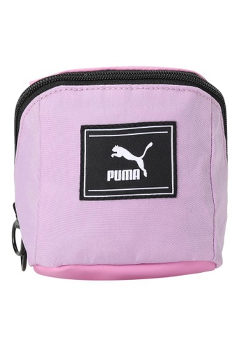 PUMA pink Prime Time Cube Wristlet Bag 39129ACE5F5265GS_1