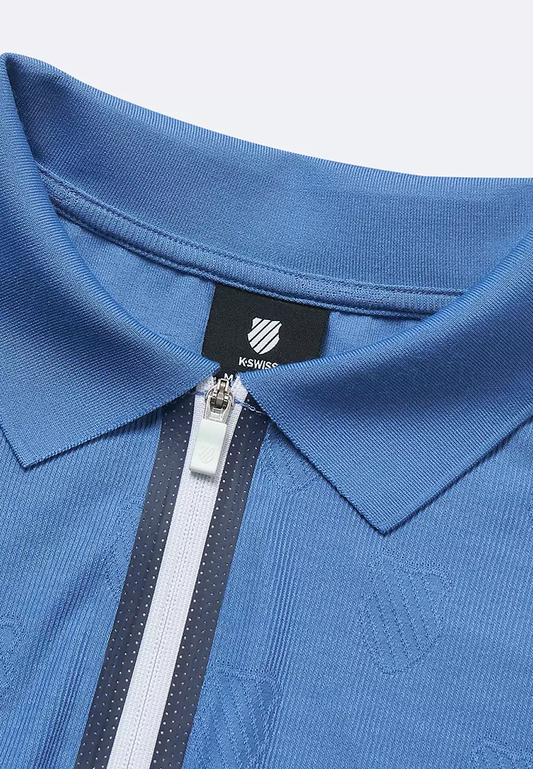 女裝滿印 K-SWISS LOGO 拼色POLO連身裙