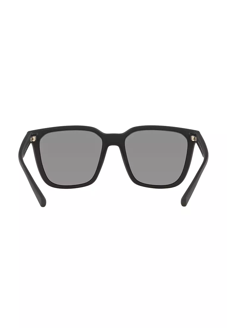 Armani Exchange Men's Pillow Frame Black Acetate Sunglasses - AX4108SF
